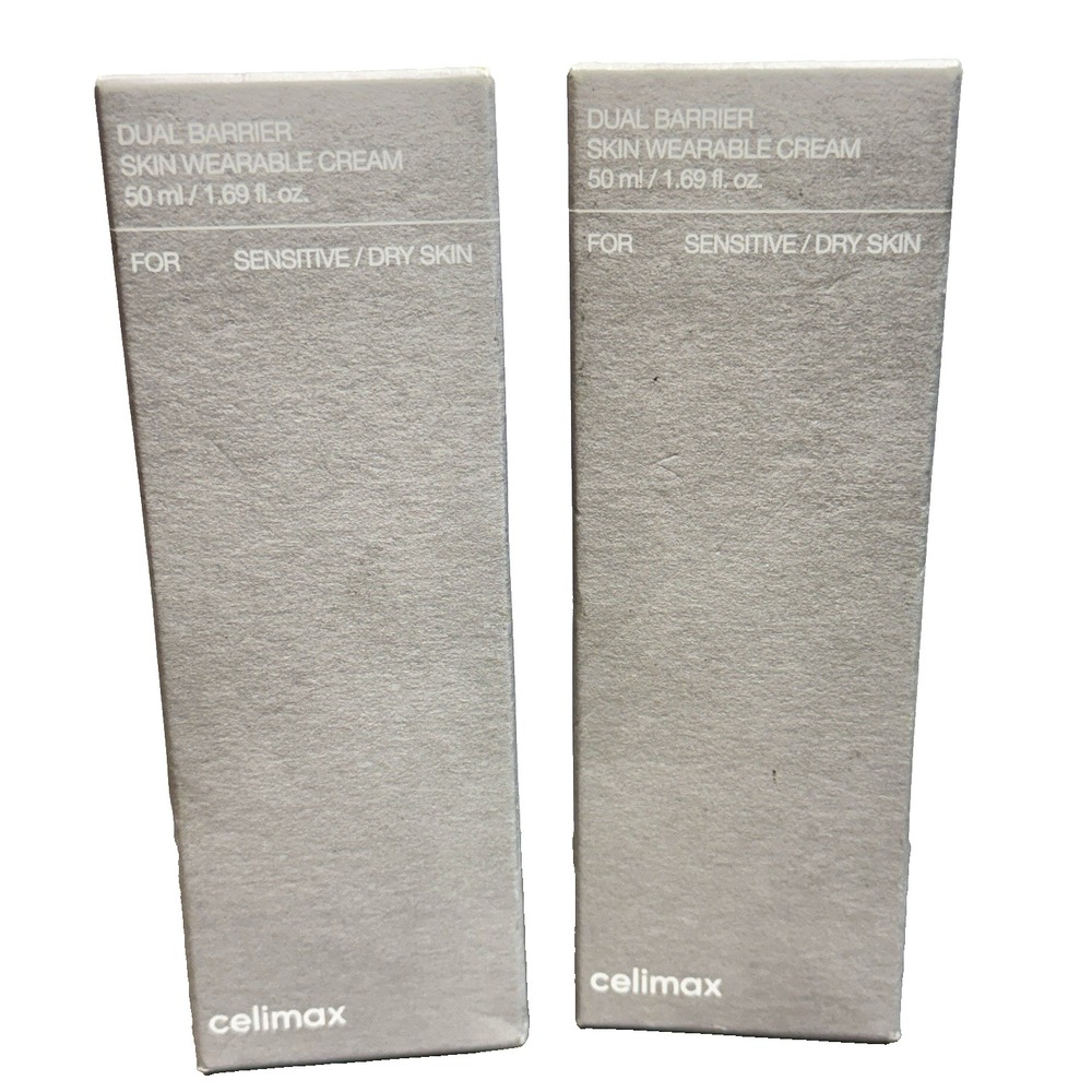 celimax Dual Barrier Skin Wearable Cream 50ml, 1.69 fl oz-2 Pack